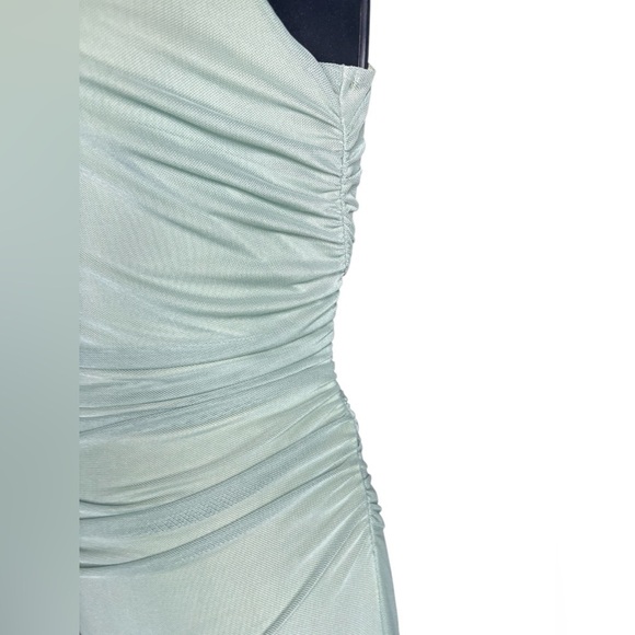 Unbranded Sleeveless Bodycon Dress Tassel Tulle Ruffle
Split Summer Ruched Midi - Picture 2 of 10